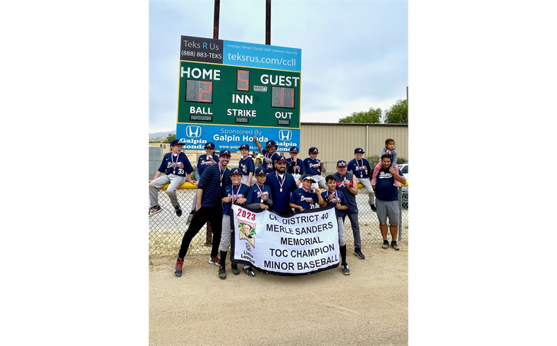 Minors Braves win 2023 Tournament of Champions!!