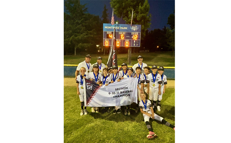 Congrats 11 Year Old Section 2 Winners!!  On to State!!