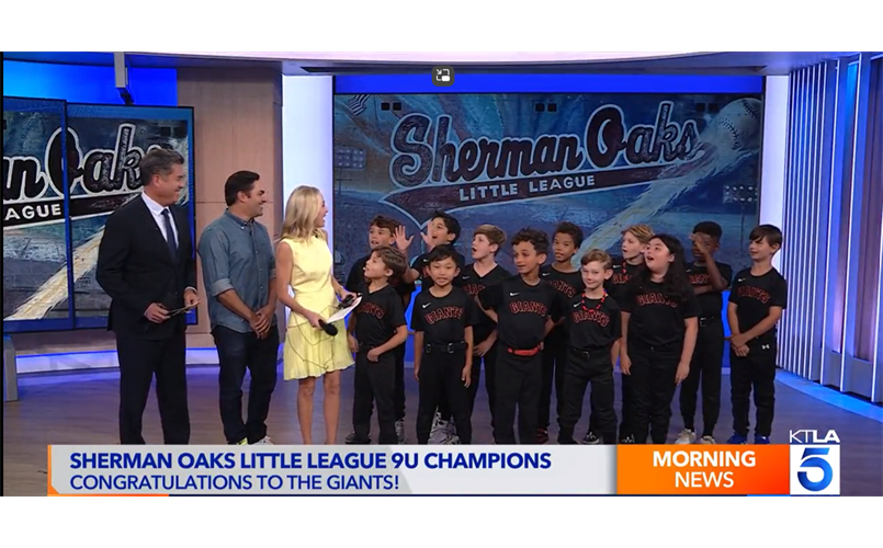 AAA Champs Appear on KTLA